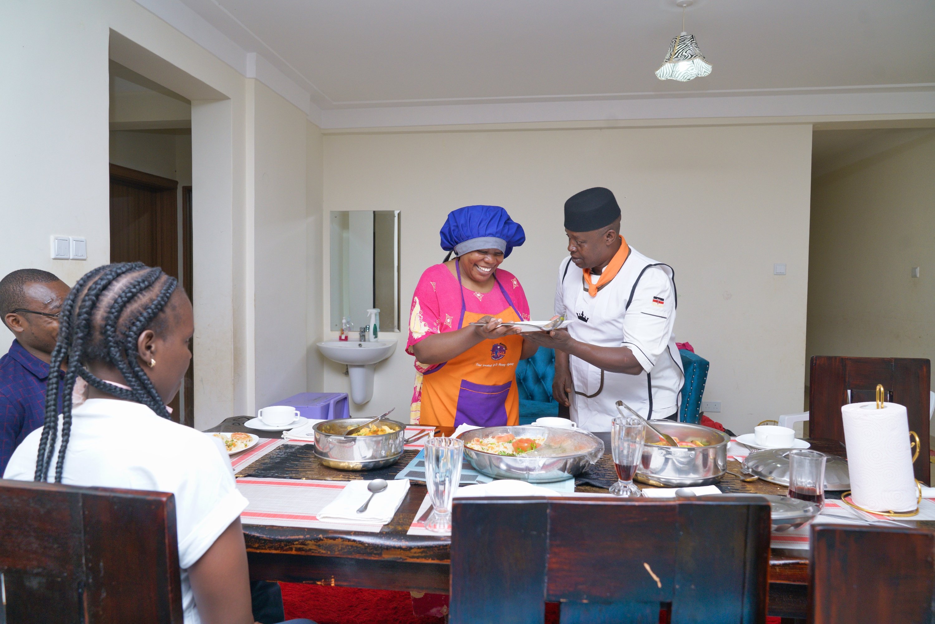 caregiver and housekeeping training in Kenya