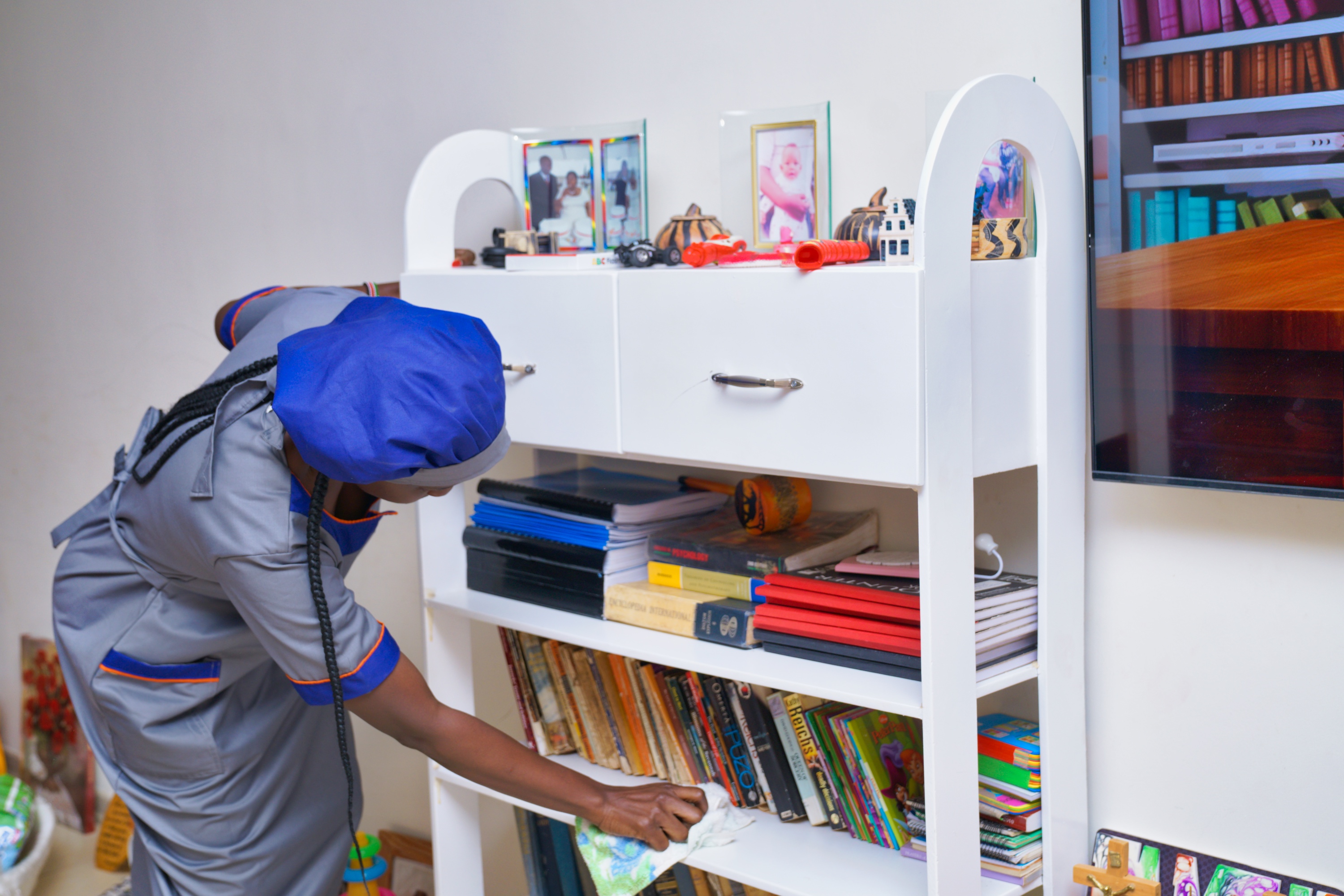 Housekeeping training session at Dezhub Academy