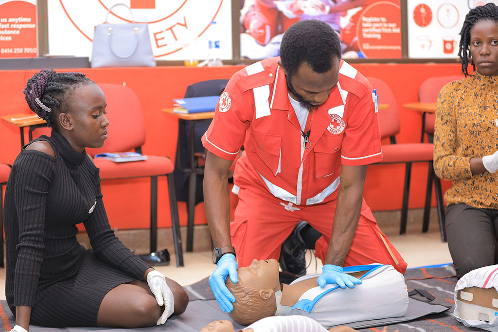 Home safety and first aid practical training